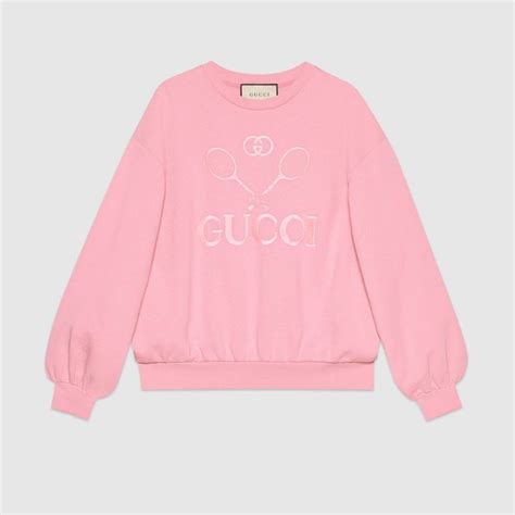 gucci pullover pink|Women's Designer Luxury Sweatshirts .